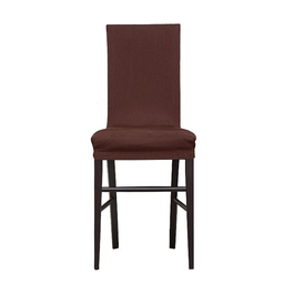Чехол на стул со спинкой 40 см (2 штуки) Рустика Коричневый