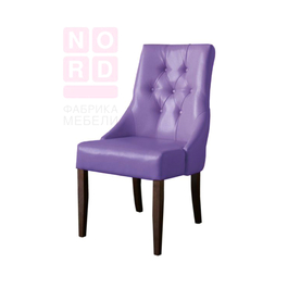 Мягкий стул Shape фиолетовый для гостиной