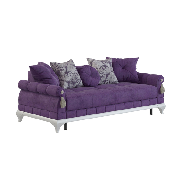 Диван-кровать Астория фиолетовый